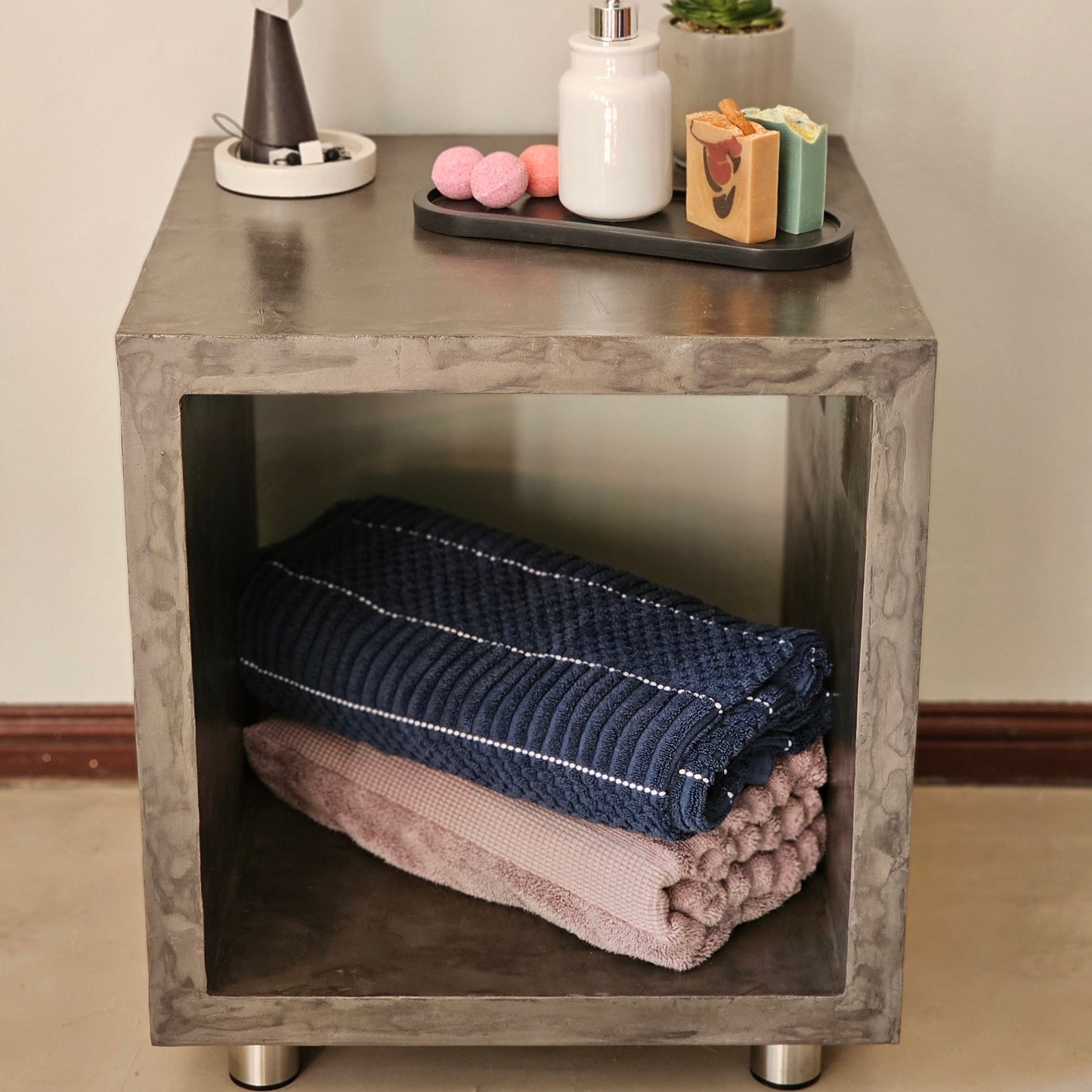 Concrete Overlay Cubes