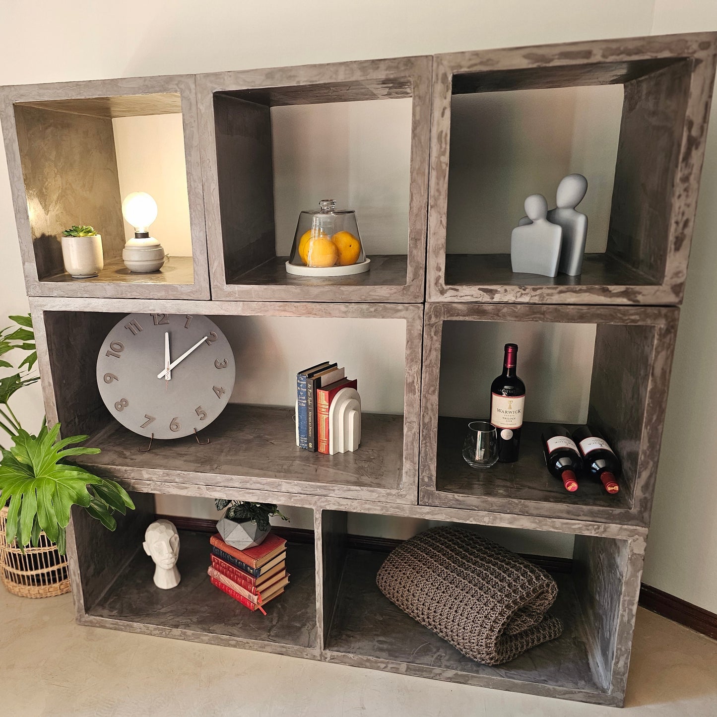 Modular Concrete Overlay Storage System