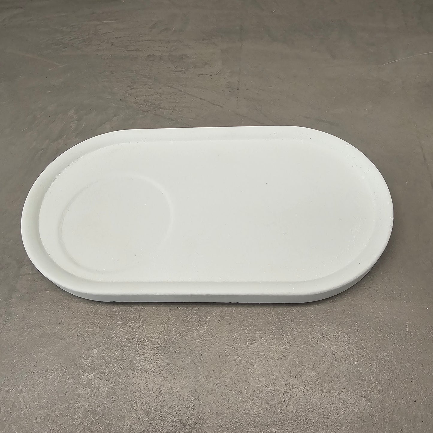 Big Oval Biscuit Saucer