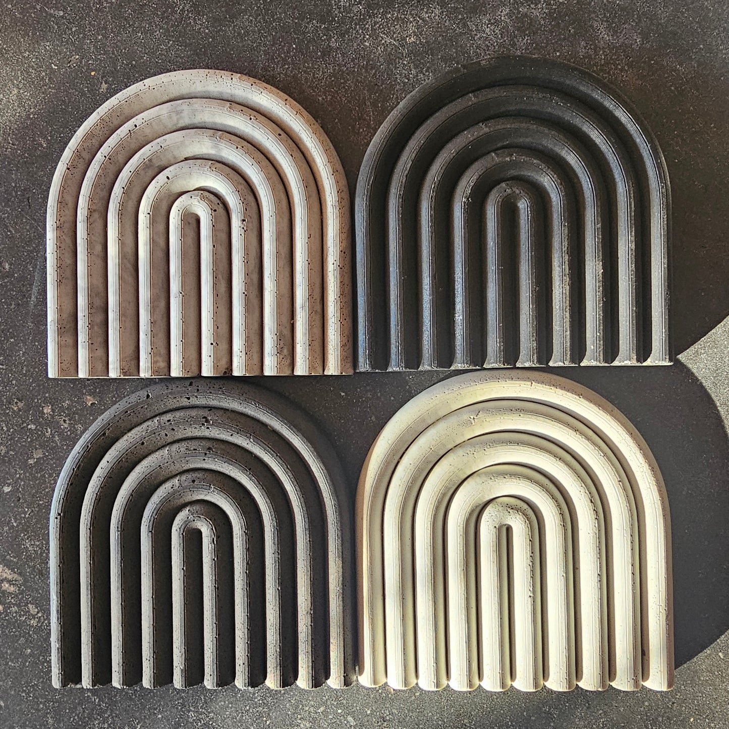 Rainbow Coasters (set of 4)