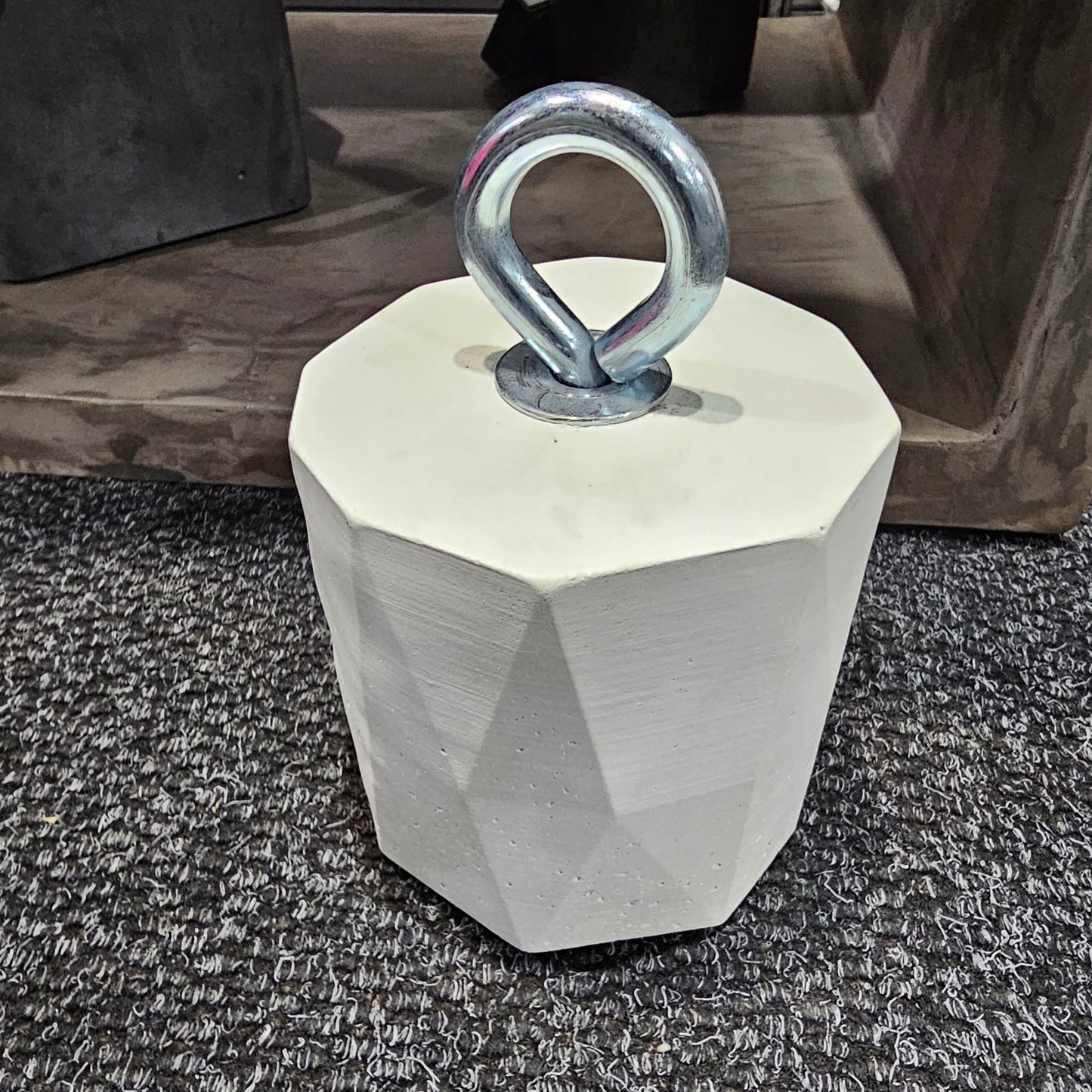 Geometric Cylinder Doorstop