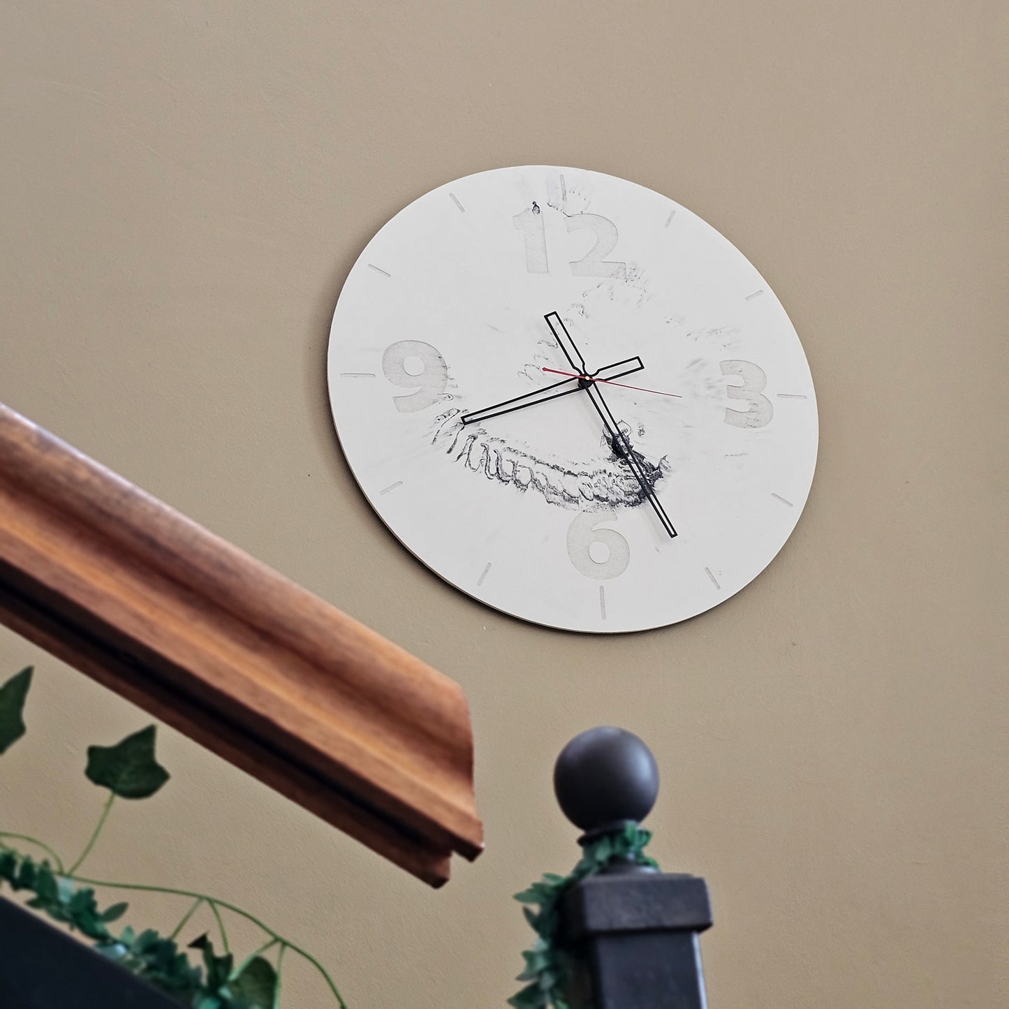 Concrete Wall Clock - 60cm