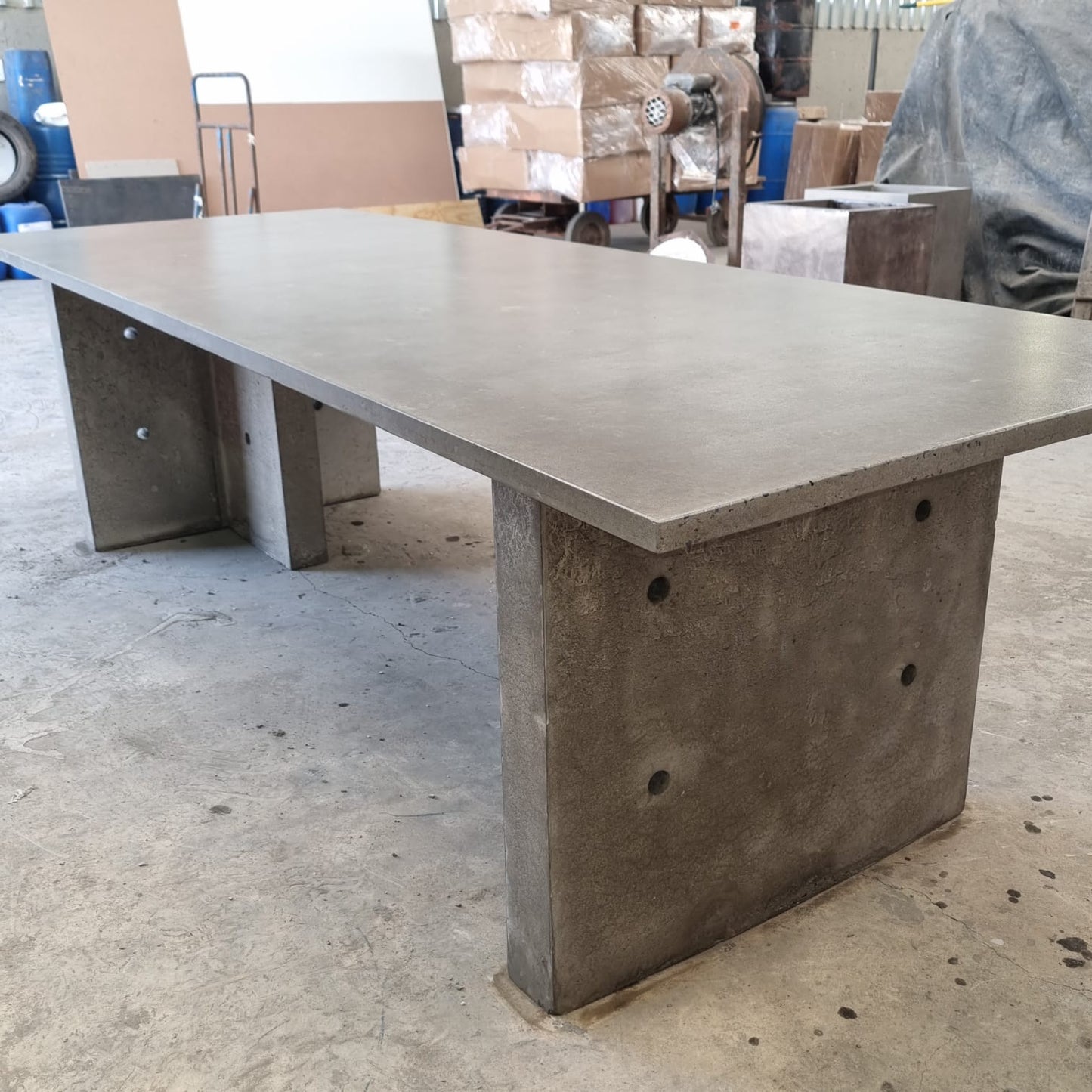 Concrete and steel Tables