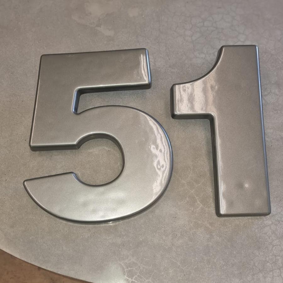 Concrete House Numbers