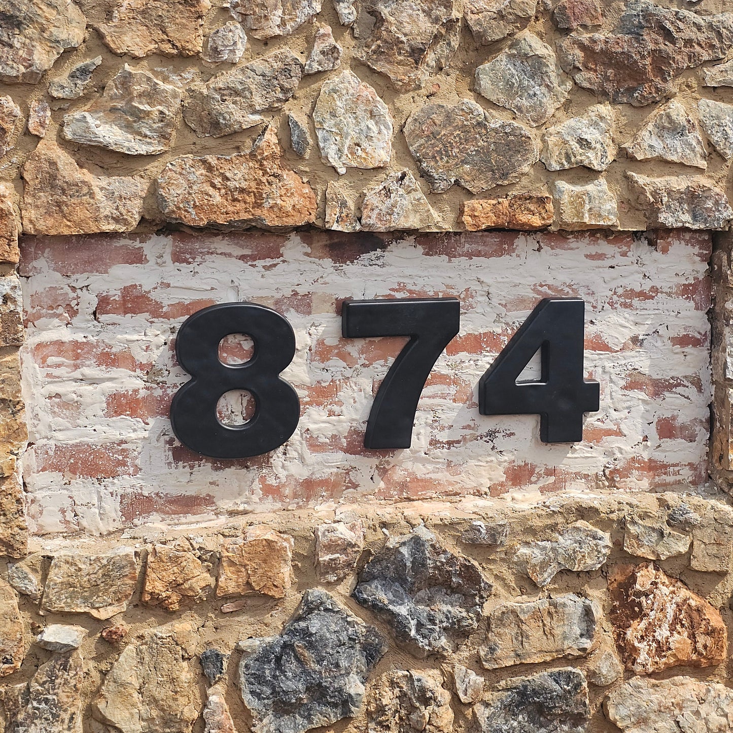 Concrete House Numbers