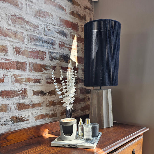 Anchor Lamp base with 40cm lamp shade