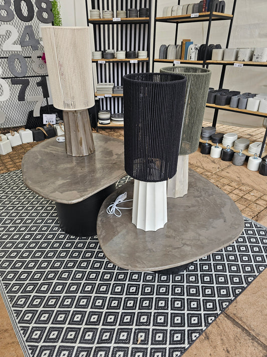 Anchor Lamp base with 40cm lamp shade
